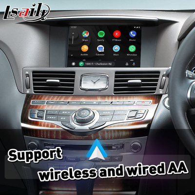 Android Auto OEM Integration Video Interface Carplay สําหรับ Nissan Fuga Y51 ปี 2009-2019