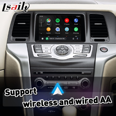 เครื่อง Carplay แบบไร้สาย OEM Integration Android Auto Video Interface สําหรับ Nissan Murano Z51 2011-2014