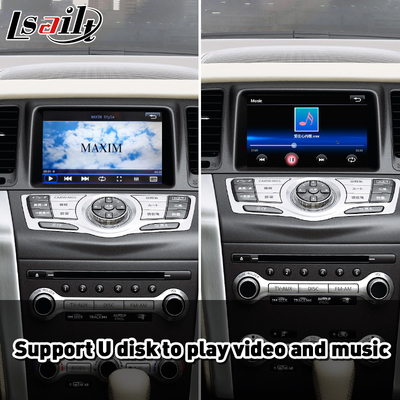 เครื่อง Carplay แบบไร้สาย OEM Integration Android Auto Video Interface สําหรับ Nissan Murano Z51 2011-2014