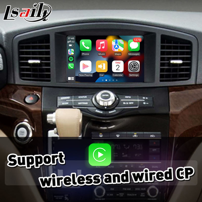 Android Auto CP AA Video Carplay Interface สําหรับปี 2011-2022 นิสสัน คิวสต์ E52