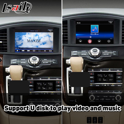 Android Auto CP AA Video Carplay Interface สําหรับปี 2011-2022 นิสสัน คิวสต์ E52