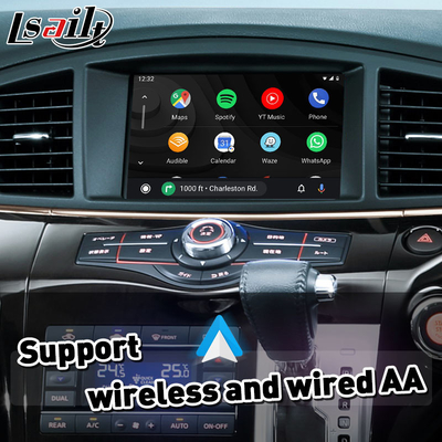 Android Auto Wireless Carplay Video Interface สําหรับนิซาน เอลแกรนด์ E52 2010-2022 IT08 08IT