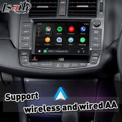 Lsailt Wireless Android Auto CP AA Video Carplay อินเตอร์เฟซสําหรับ โตโยต้า โครง์ S200 GWS204 2008-2012