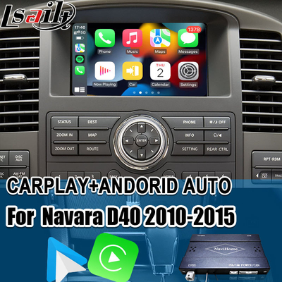 OEM Integration Wireless Apple CarPlay Interface สําหรับ Navara D40 Nissan Pathfinder R51 2010-2016 แอนดรอยด์ ออโต้, พล็อก แอนด์ เพลย์, สายกระจกลิงค์