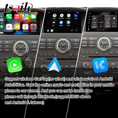 Lsailt OEM Integration Android Multimedia Video Interface สําหรับ Pathfinder R51 Nissan Navara D40 CarPlay& Android Auto Retrofit การใช้งานในระบบออนไลน์