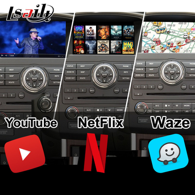 Lsailt OEM Integration Android Multimedia Video Interface สําหรับ Pathfinder R51 Nissan Navara D40 CarPlay& Android Auto Retrofit การใช้งานในระบบออนไลน์
