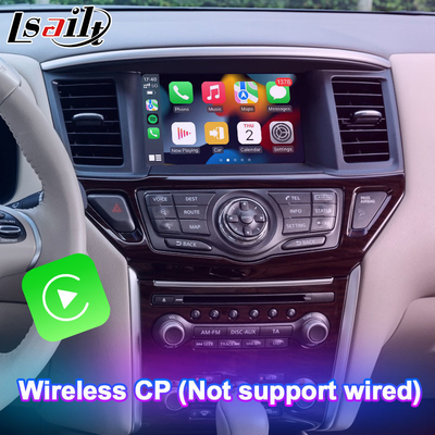 Lsailt Android Video Interface สำหรับ Nissan Pathfinder R52 พร้อม Wireless Carplay Android Auto