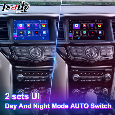 Lsailt Android Video Interface สำหรับ Nissan Pathfinder R52 พร้อม Wireless Carplay Android Auto