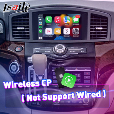 Lsailt 8 นิ้ว แอนดรอยด์ มัลติมีเดีย Carplay อินเตอร์เฟสจอสําหรับ 2011-2017 นิสสัน Quest E52