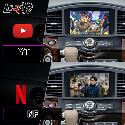 Lsailt 8 นิ้ว แอนดรอยด์ มัลติมีเดีย Carplay อินเตอร์เฟสจอสําหรับ 2011-2017 นิสสัน Quest E52