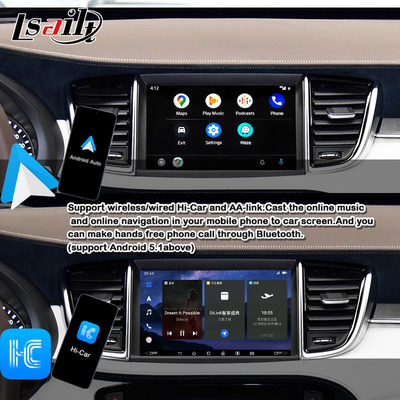 8+128G Android Navigation Box โมดูลข้อมูลบันเทิงสําหรับ Infiniti QX50 2018-2020 EX QX80 พร้อม CarPlay แบบไร้สาย, อินเตอร์เฟซ Android