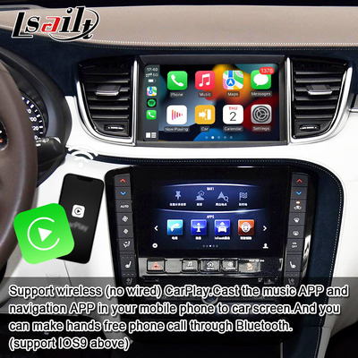 8+128G Android Navigation Box โมดูลข้อมูลบันเทิงสําหรับ Infiniti QX50 2018-2020 EX QX80 พร้อม CarPlay แบบไร้สาย, อินเตอร์เฟซ Android