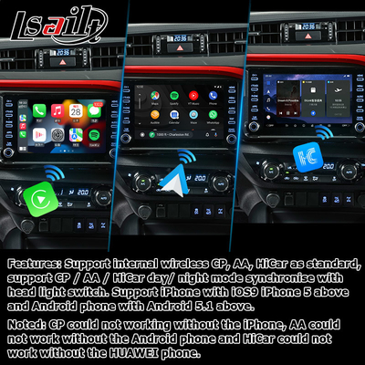 โตโยต้า ฮิลลักซ์ แอนดรอยด์ 13 มัลติมีเดีย อินเตอร์เฟซวิดีโอ Carplay แอนดรอยด์ ออโต้ทัช 3