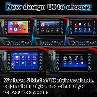โตโยต้า ฮิลลักซ์ แอนดรอยด์ 13 มัลติมีเดีย อินเตอร์เฟซวิดีโอ Carplay แอนดรอยด์ ออโต้ทัช 3