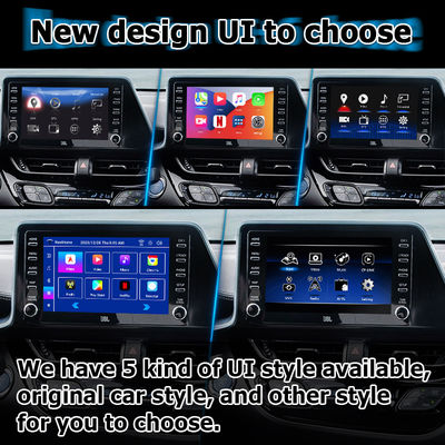 โตโยต้า C-HR CHR อินเตอร์เฟซมัลติมีเดีย Android 13 กับการเล่นรถอัตโนมัติ Android
