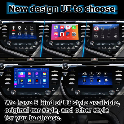หน้าจอสัมผัส Carplay Android Auto Video Interface Toyota Camry Bluetooth Wifi USB