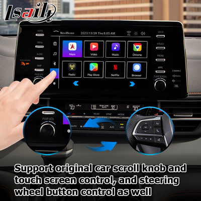 อินเตอร์เฟสวิดีโอมัลติมีเดียรถยนต์ Android อินเตอร์เฟสการเล่นรถยนต์สําหรับ TOYOTA Sienna