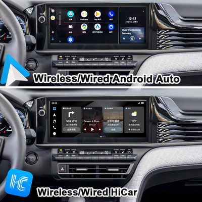 อินเตอร์เฟซวีดีโอมัลติมีเดีย Android 13 สําหรับ Toyota Camry 2025 Sienna RAV-4 โมดูลข้อมูลบันเทิง OEM รวม YouTube, NetFlix, Google Play