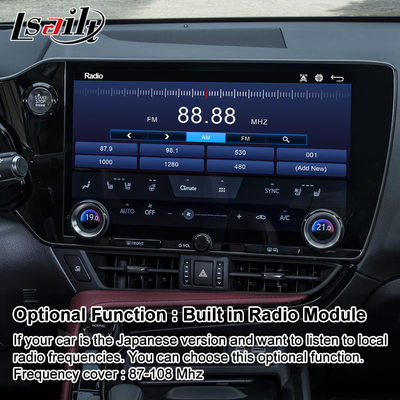 Lsailt Android Carplay Multimedia System Video Interface สําหรับ 2021-Lexus NX NX200 NX250 NX350 NX350h NX400h NX450h
