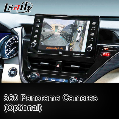 Lsailt Android 13 Video Interface for Toyota Camry 2018-2021 RAV-4, Sienna OEM อัพเกรดจอพร้อมระบบมัลติมีเดีย Android รวม YouTube, NetFlix
