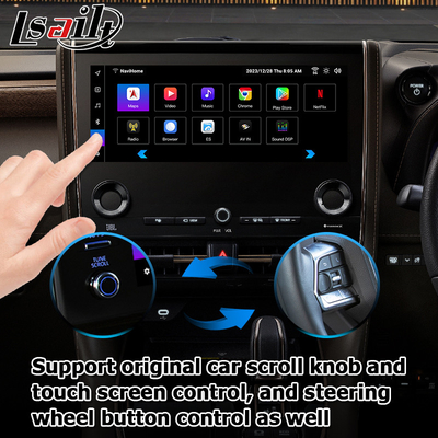 Toyota Alphard AH40 อินเตอร์เฟซมัลติมีเดีย Android 8+128GB การสนับสนุน Carplay Android Auto