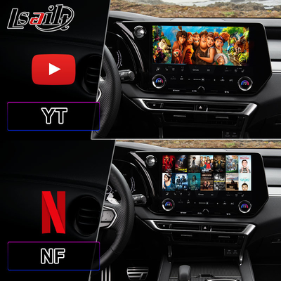 อินเตอร์เฟซวีดีโอมัลติมีเดีย Carplay Android สําหรับ 2023-Lexus RX RX350 RX350h RX450h RX500h AL30