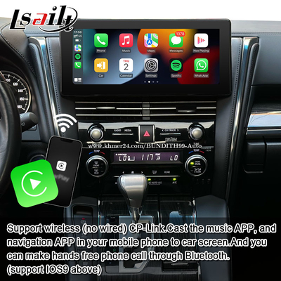 Android 13 Lexus Video Interface OEM อัพเกรดจอสําหรับ LM350 LM500H NX RX ES Retrofit Kits รวมถึง YouTube, NetFlix, Wireless CarPlay