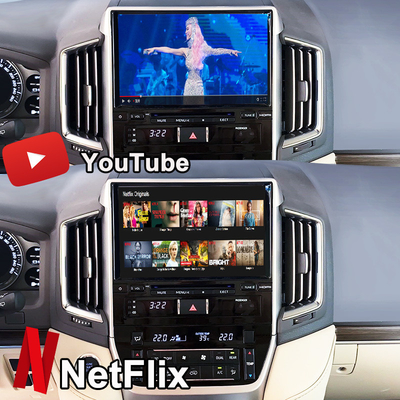 Android Multimedia Interface for Land Cruiser GX_R 2018-2021 LC200 Wireless Apple CarPlay&Android Auto Retrofit อัพเกรด