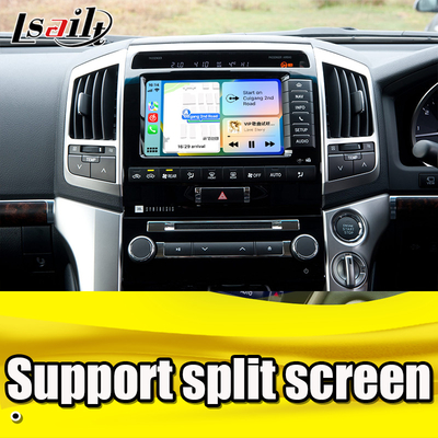 โมดูลอัพเกรด Android OEM สำหรับ Land Cruiser 2013-2021 ชุด CarPlay ไร้สายผสานรวม YouTube, Google Map, Android Auto