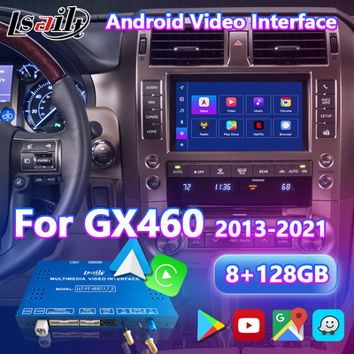 อินเตอร์เฟสวิดีโอมัลติมีเดียสําหรับ Android 2013-2021 Lexus GX 460 GX460