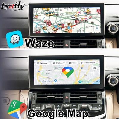โมดูลอัพเกรด Android OEM Lsailt สำหรับ Land Cruiser 300 รุ่นปี 2022-ปัจจุบัน การรวมอินเทอร์เฟซ Android YouTube, Waze, Play Store
