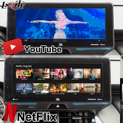 โมดูลอัพเกรด Android OEM ของ Lsailt สำหรับ Harrier Venza Toyota 2022 - หน้าจอ Android Multimedia ขนาด 12.3 นิ้ว พร้อม YouTube, NetFlix