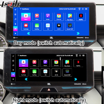 โมดูลอัพเกรด Android OEM ของ Lsailt สำหรับ Harrier Venza Toyota 2022 - หน้าจอ Android Multimedia ขนาด 12.3 นิ้ว พร้อม YouTube, NetFlix