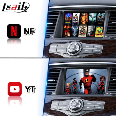 Lsailt Android Multimedia Video Interface สําหรับ 2020 ปัจจุบัน นิสสัน แปตรอล Y62 เวอร์ชั่นออสเตรเลียน
