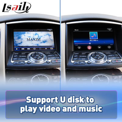 หน้าจอ Lsailt Android Auto Carplay สำหรับ Infiniti EX25 EX35 EX37 EX30d EX QX50 ปี 2007-2017