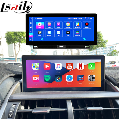 Lexus Android Screen พร้อม CarPlay ผ่านสายและ Android Auto 10.25 นิ้ว หน้าจอสัมผัส