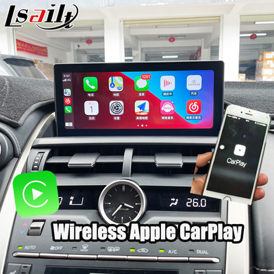 Lexus Android Screen สําหรับ Lexus NX200T NX300H 2015-2017 10.25 นิ้ว IPS HD Display แอนดรอยด์ 13 ไวรัส CarPlay แอนดรอยด์ ออโต้