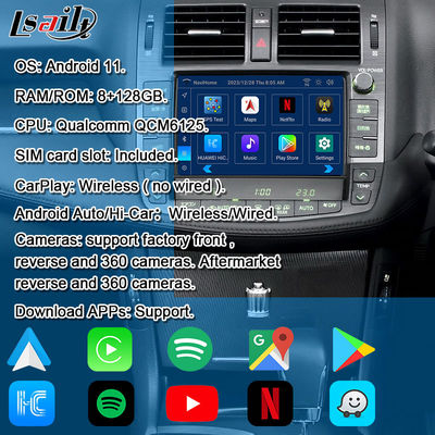 อินเตอร์เฟซมัลติมีเดีย Android 13 สําหรับ Toyota Crown S200 URS206 2008-2012 รุ่น โมดูลการอัพเกรด Android รวม YouTube, NetFlix, Google Map