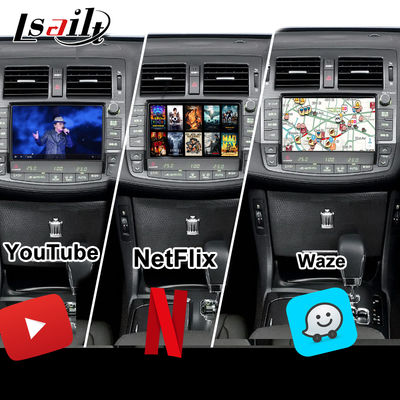 อินเตอร์เฟซมัลติมีเดีย Android 13 สําหรับ Toyota Crown S200 URS206 2008-2012 รุ่น โมดูลการอัพเกรด Android รวม YouTube, NetFlix, Google Map