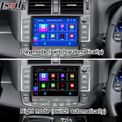 อินเตอร์เฟซมัลติมีเดีย Android 13 สําหรับ Toyota Crown S200 URS206 2008-2012 รุ่น โมดูลการอัพเกรด Android รวม YouTube, NetFlix, Google Map
