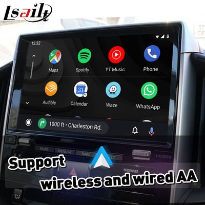 กล่องนำทาง GPS GXR 4 + 64GB, อินเทอร์เฟซ Android Carplay สำหรับ Toyota Land Cruiser LC200 GX-R