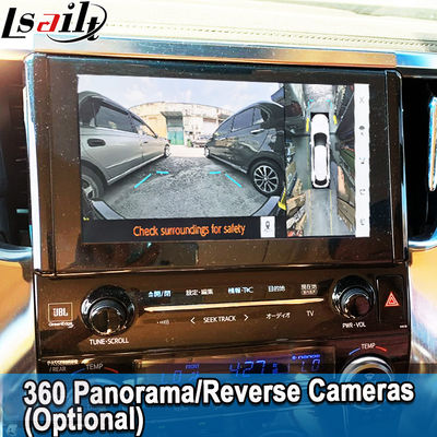 แอปเปิ้ล CarPlay / Android อัตโนมัติแบบปรับปรุงแบบไร้สายสําหรับ Alphard 30 ซีรีส์ Vellfire Toyota รองรับวิทยุ FM,A / C, กระจก, กล้อง