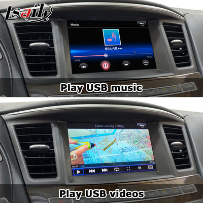 อินเทอร์เฟซ CarPlay สำหรับ Infiniti QX60 JX35 2008-2017 อัปเกรด Car Play โมดูล Android Auto, Mirroring, อุณหภูมิ AC