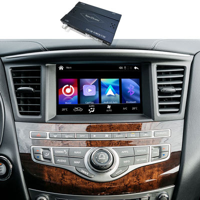 อินเทอร์เฟซ CarPlay สำหรับ Infiniti QX60 JX35 2008-2017 อัปเกรด Car Play โมดูล Android Auto, Mirroring, อุณหภูมิ AC