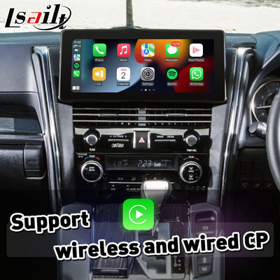 โมดูลอินเทอร์เฟซ Lsailt OEM CarPlay สำหรับ Lexus LM 350 LM300h LM350 ปี 2020-2023 หน้าจอโรงงาน Wireless Android Auto