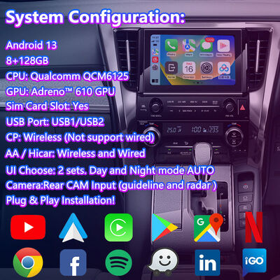 Lsailt Volkswagen Video Interface สำหรับ Golf 2014-2020 พร้อม Mirrorlink google Youtube Android 9.0
