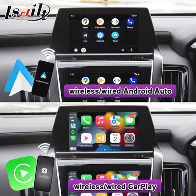 Lsailt Apple CarPlay แอนดรอยด์ ออโต้โมดูล สําหรับ Crown S220 GSW224 2018-2022 การบูรณาการ โทรศัพท์มือถือ กระจก, กล้องหลัง