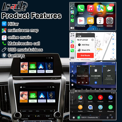 Lsailt Apple CarPlay แอนดรอยด์ ออโต้โมดูล สําหรับ Crown S220 GSW224 2018-2022 การบูรณาการ โทรศัพท์มือถือ กระจก, กล้องหลัง