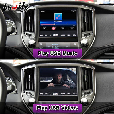 อินเตอร์เฟซ Apple CarPlay สําหรับ Crown S210 AWS210 GRS210 GWS214 GWS215 Majesta Athlete Royal Saloon รวมระบบ Android Auto, กล้องหลัง, อากาศ AC