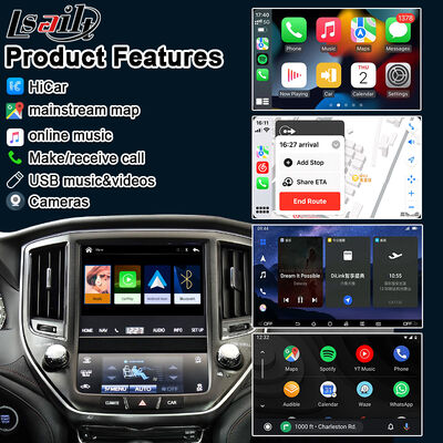 อินเตอร์เฟซ Apple CarPlay สําหรับ Crown S210 AWS210 GRS210 GWS214 GWS215 Majesta Athlete Royal Saloon รวมระบบ Android Auto, กล้องหลัง, อากาศ AC